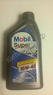 Масло моторное Mobil Super 2000 X1 10w40 1л. полусинтетика 23528H